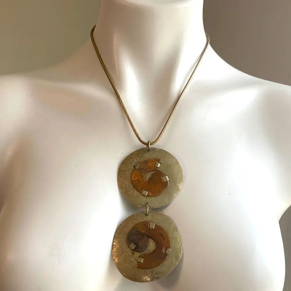 Vintage necklace hand made in Israel